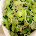 ☆ayami☆26's cooksnap of when they made 大根葉(かぶの葉)としらすの常備菜.