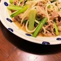 bb☆'s cooksnap of when they made ご飯がススム！小松菜と豚肉の味噌炒め.