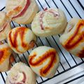 しもきゅう's cooksnap of when they made バターなし★おからパウダー入りちぎりパン.