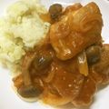 iiranasu's cooksnap of when they made 簡単ごちそうチキンチャップ＆バジルポテト.