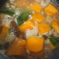 はるANDゆうママ's cooksnap of when they made 時短簡単☆かぼちゃとひき肉のそぼろ煮.