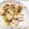 がーる2019's cooksnap of when they made 鶏肉とネギのポン酢炒め.