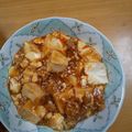 ニャウリンガール's cooksnap of when they made ズボラ風麻婆豆腐.