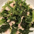 こずっきー's cooksnap of when they made 絶品☆ほうれん草とベーコンの炒めもの.