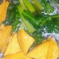 ブランシュkuu's cooksnap of when they made 厚揚げと小松菜.