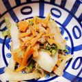 s2ayaka's cooksnap of when they made シーチキン白菜人参しりしり.