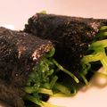 milestone★'s cooksnap of when they made ★　三つ葉ののり巻き　★.