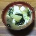 おはなすき's cooksnap of when they made じゃがいもとわかめと豆腐のお味噌汁.