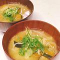 なななな♡MaMa's cooksnap of when they made キャベツ・南瓜の味噌汁♪.