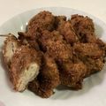papikun's cooksnap of when they made ✴︎簡単♥︎ニンニクを挟んだチキンカツ.
