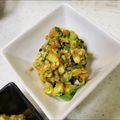 ぱにぱる's cooksnap of when they made アボカドと大葉のたらこ和え.