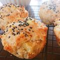 nicosimple's cooksnap of when they made サツマイモとクリームチーズのマフィン♡.