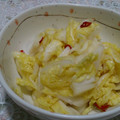 クック6DDPP8☆'s cooksnap of when they made 袋で簡単＊白菜の浅漬け.