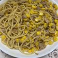 たまきてい's cooksnap of when they made ツナとコーンの簡単♪和風パスタ.