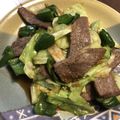 まき56☆'s cooksnap of when they made 回鍋肉のタレで牛肉の中華炒め.