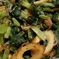 ASシュガー's cooksnap of when they made 大根葉(かぶの葉)としらすの常備菜.