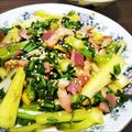 ⭐とっくん⭐'s cooksnap of when they made ベーコンとセロリのきんぴら黒胡椒風味.
