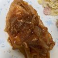 猫は正義's cooksnap of when they made 厚切り豚ロース肉の生姜焼き.