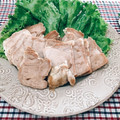 Satoco❋'s cooksnap of when they made 簡単 蒸し豚♪ タレは粒マスハニー♥.