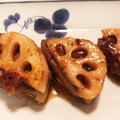 yokomaru's cooksnap of when they made 照り照り★うまうま★れんこんのはさみ焼き.