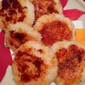 まりかるめん55's cooksnap of when they made 簡単★フライパンde焼きおにぎり.
