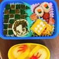ささきzoo's cooksnap of when they made 鬼滅の刃 キャラ弁.