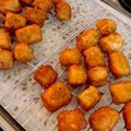 1035's cooksnap of when they made 材料4つテイタートッツ@ハッシュドポテト.