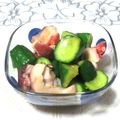 tennisnoah's cooksnap of when they made 簡単！おつまみにも＊ニンニクたこきゅう.