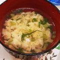☆ｷｬｻﾘﾝ☆'s cooksnap of when they made ✿たまごと長いもふわふわお吸い物✿.