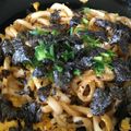 aki mcneil's cooksnap of when they made たまご焼きうどん♪５分でできる♪.