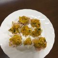 嬢さま's cooksnap of when they made パーティーに☆簡単シューマイの皮のミニ皿.