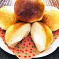 もちっこ橙色's cooksnap of when they made **我が家のホイップなクリームパン**.
