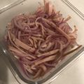 らいらいらー's cooksnap of when they made 紫玉ねぎとハムのマリネ.