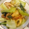 抹茶ちゃちゃ's cooksnap of when they made さっぱり♪チンゲン菜とちくわのポン酢炒め.