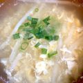 ☆リコリス☆'s cooksnap of when they made ☆トロリンもやし入り卵スープ☆.