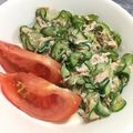 HomaRuu's cooksnap of when they made シンプル！きゅうりとツナのマヨポンサラダ.