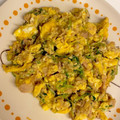 いろママ。's cooksnap of when they made 手間なし簡単！豆苗と卵とツナの丼.