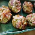 つばき417's cooksnap of when they made 簡単！しいたけのねぎマヨベーコン焼き.