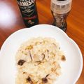 らくだひつじ's cooksnap of when they made 簡単なのに濃厚で本格的☆エリンギリゾット.