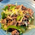 すーちゃmama's cooksnap of when they made 牛肉ときゃべつのカレー炒め.