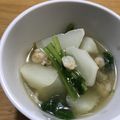 daikanon's cooksnap of when they made カブの海老あんかけ。.