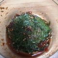Kanalina's cooksnap of when they made シソキムチ？ホカホカご飯にピリッと絶品！◆青じその韓国風しょうゆ漬け◆.