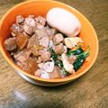 ☻ないちゃん's cooksnap of when they made 台湾風･甘辛豚そぼろ飯『魯肉飯』.