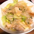 starvpink's cooksnap of when they made 鶏モモ肉とキャベツの塩だれ炒め.