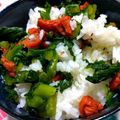 ユーロン's cooksnap of when they made 【長野県】野沢菜とカリカリ梅おにぎり.