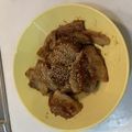 ぽんこつ510's cooksnap of when they made 厚切り豚バラのガッツリ★かば焼き.