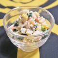 mmameco's cooksnap of when they made ポテトサラダのベースに☆小松菜ポテト.