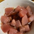 オノマトペクッカー's cooksnap of when they made 【おかわり注意】まぐろの漬け【白米必須】.