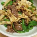 pontlevis's cooksnap of when they made 青椒肉絲.