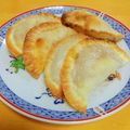 ÿuuka☆212's cooksnap of when they made ★りんご好き必見★餃子皮でアップルパイ.